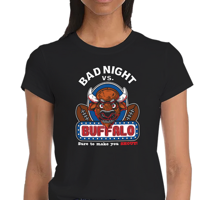 Ladies T-Shirt, Black (100% cotton)