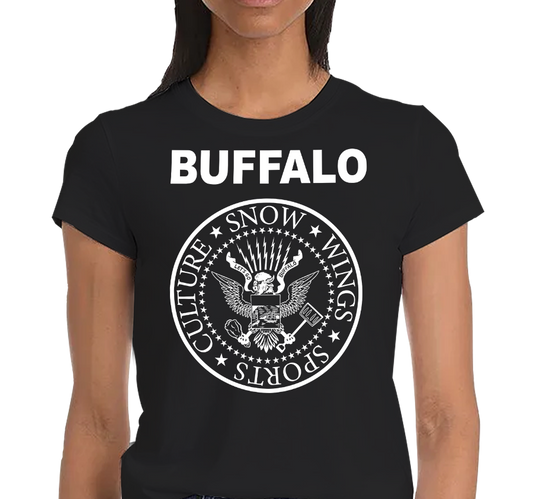 Ladies T-Shirt, Black (100% cotton)