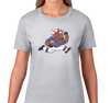 Ladies T-Shirt, Heather Gray (100% cotton)