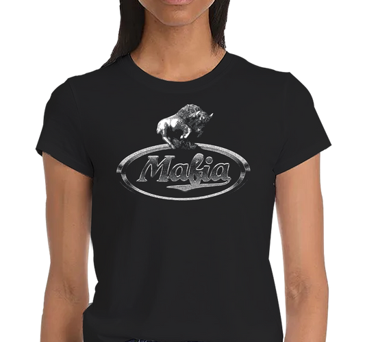 Ladies T-Shirt, Black (100% cotton)