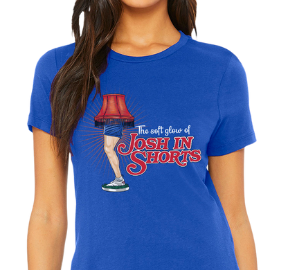 Ladies T-Shirt, Royal (100% cotton)