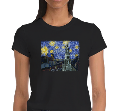 "Buffalo Night" Ladies T-Shirt