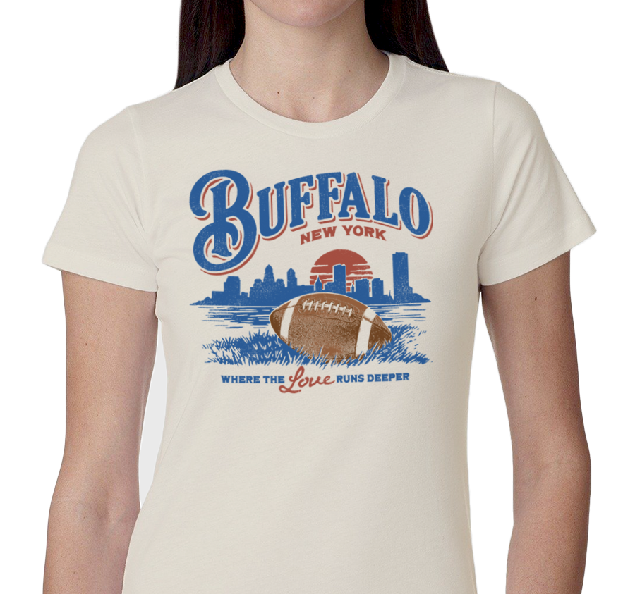 Ladies T-Shirt, Vintage White (100% cotton)
