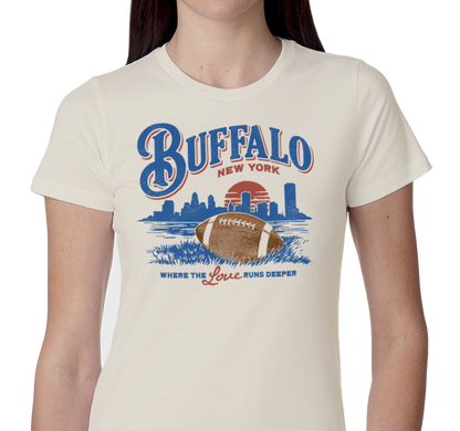 Ladies T-Shirt, Vintage White (100% cotton)