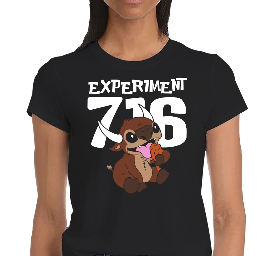 Ladies T-Shirt, Black (100% cotton)