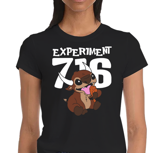 Ladies T-Shirt, Black (100% cotton)