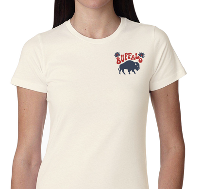Ladies T-Shirt, Vintage White (100% cotton)