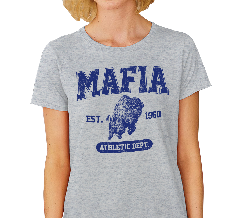 Ladies T-Shirt, Athletic Heather (90% cotton, 10% polyester)