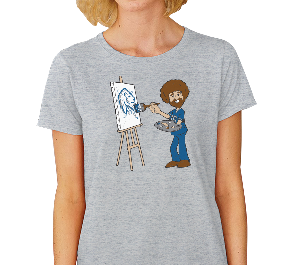 Happy Little Touchdowns in Detroit: Ladies Tee