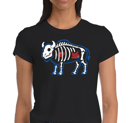 Ladies T-Shirt, Black (100% cotton)