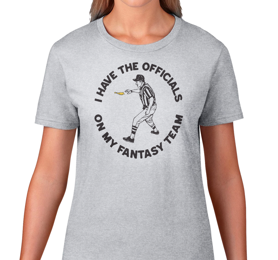 Ladies T-Shirt, Athletic Heather (90% cotton, 10% polyester)