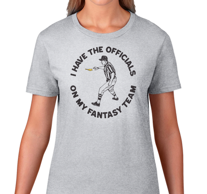 Ladies T-Shirt, Athletic Heather (90% cotton, 10% polyester)