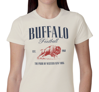 Ladies T-Shirt, Vintage White (100% cotton)