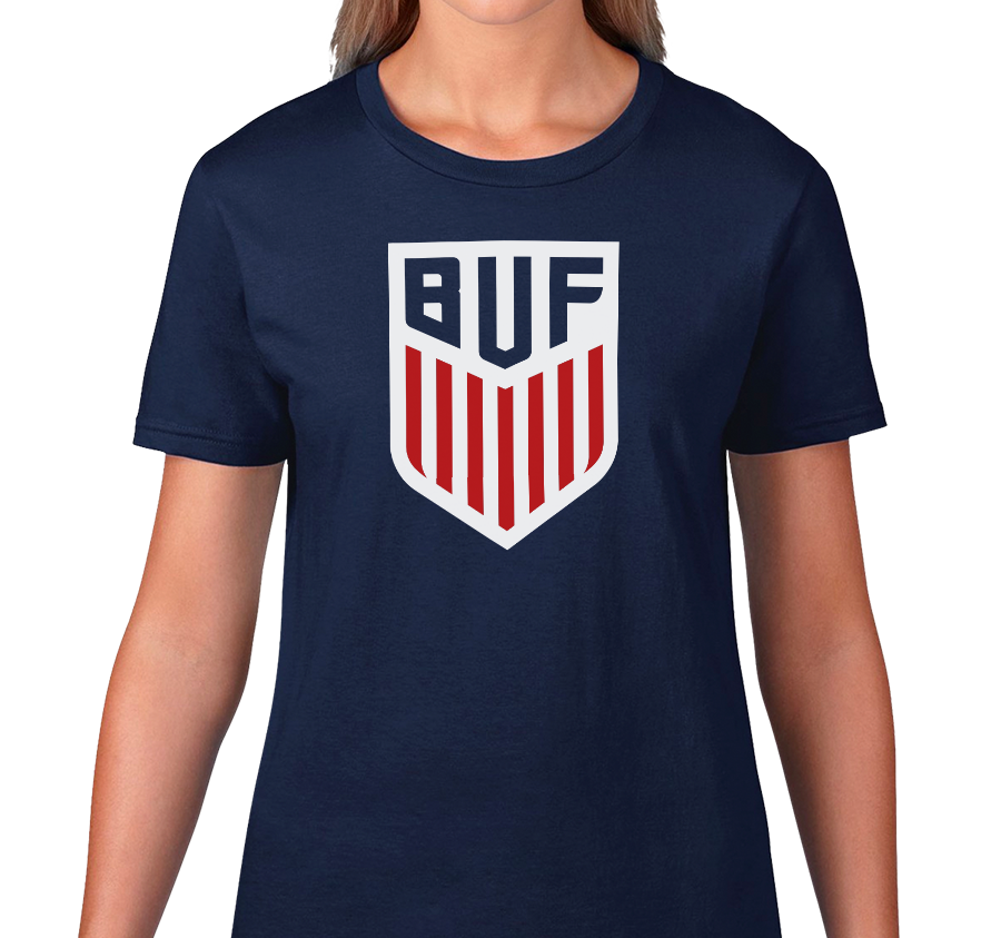 Ladies T-Shirt, Navy (100% cotton)