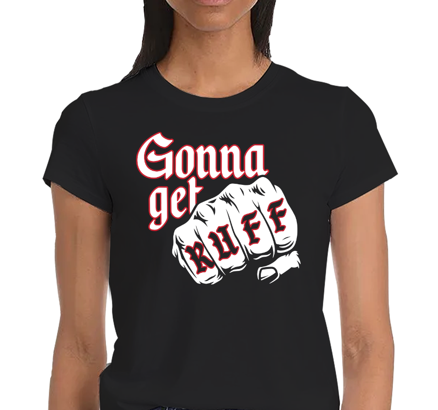 Ladies T-Shirt, Black (100% cotton)