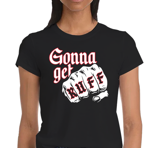 Ladies T-Shirt, Black (100% cotton)