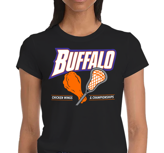 Ladies T-Shirt, Black (100% cotton)