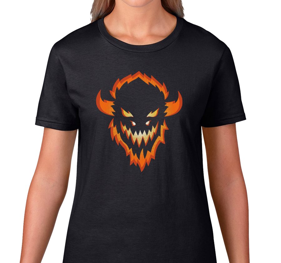 "Boo-falo" Ladies T-Shirt