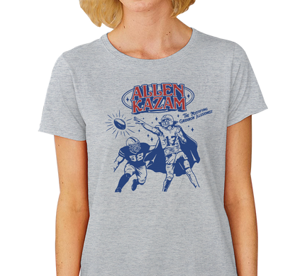 Ladies T-Shirt, Athletic Heather (90% cotton, 10% polyester)