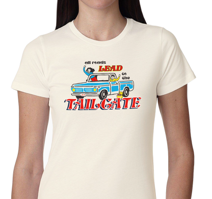 Ladies T-Shirt, Vintage White (100% cotton)