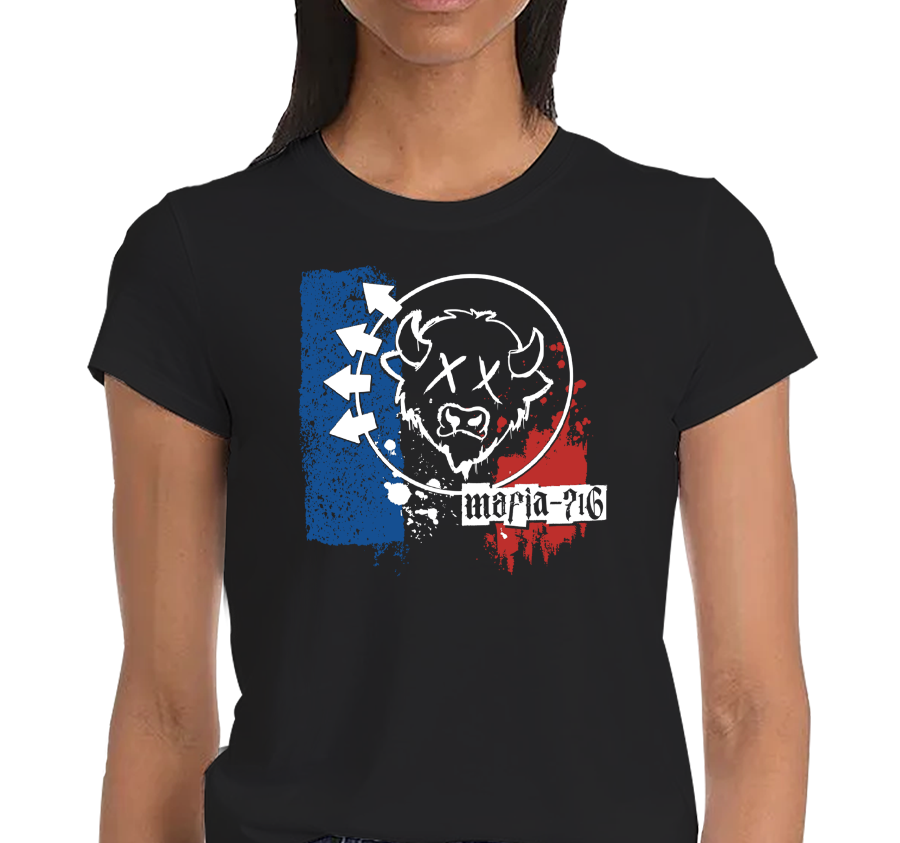 Ladies T-Shirt, Black (100% cotton)