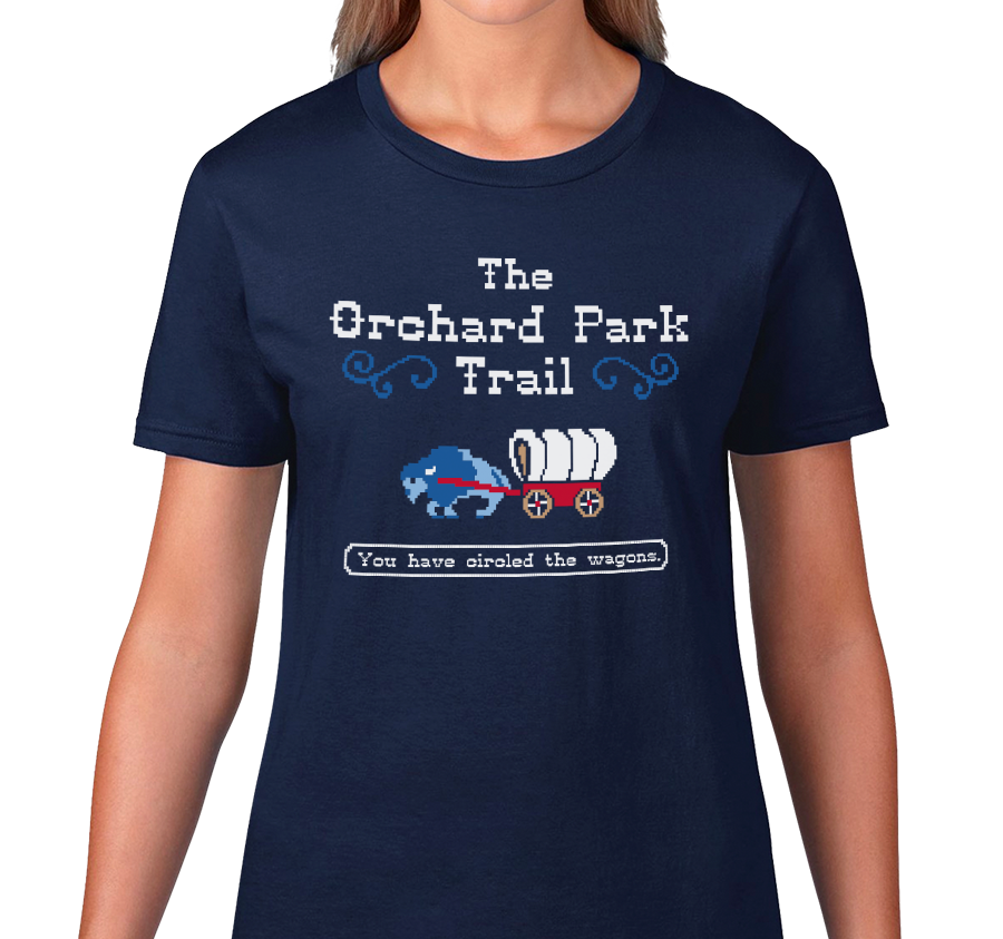 "The Orchard Park Trail" Ladies T-Shirt