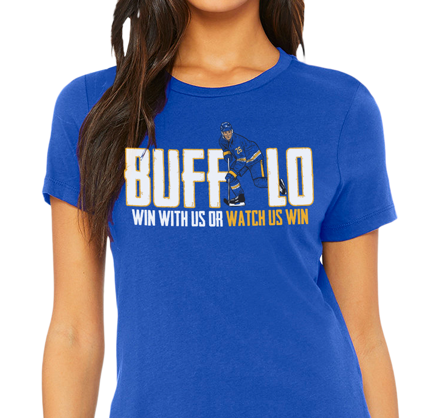 Ladies T-Shirt, Royal (100% cotton)