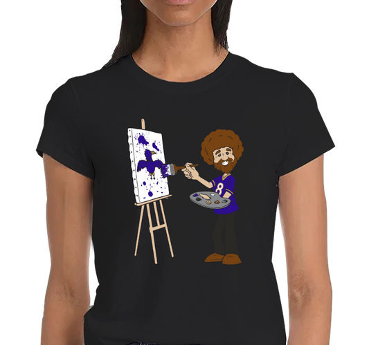 Happy Little Touchdowns in Baltimore: Ladies Tee