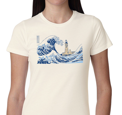 Ladies T-Shirt, Vintage White (100% cotton)