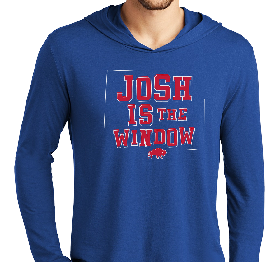 Lightweight Hoody, Deep Royal (52% cotton, 48% polyester)