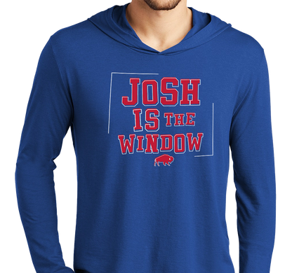 Lightweight Hoody, Deep Royal (52% cotton, 48% polyester)