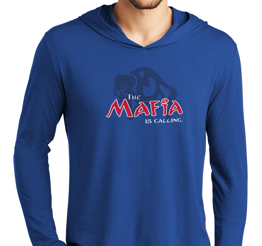 Lightweight Hoody, Deep Royal (52% cotton, 48% polyester)