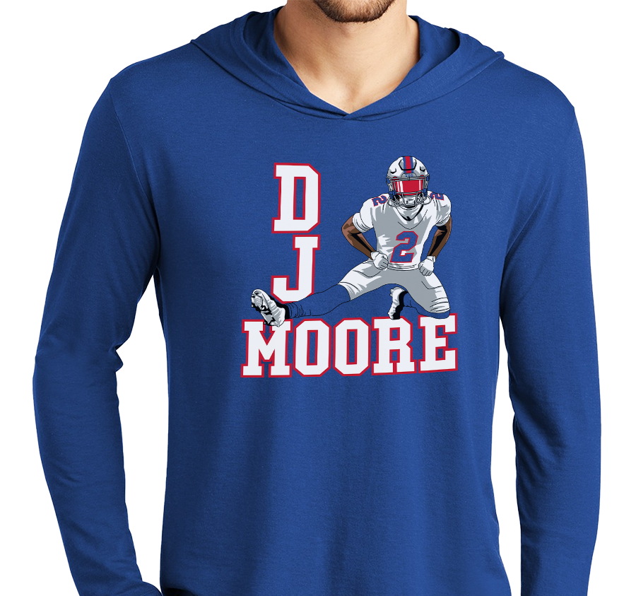 Lightweight Hoody, Deep Royal (52% cotton, 48% polyester)