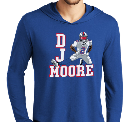 Lightweight Hoody, Deep Royal (52% cotton, 48% polyester)