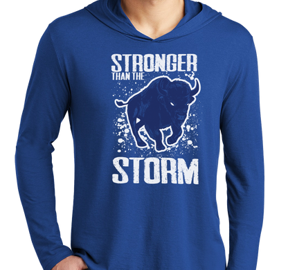 Lightweight Hoody, Deep Royal (52% cotton, 48% polyester)