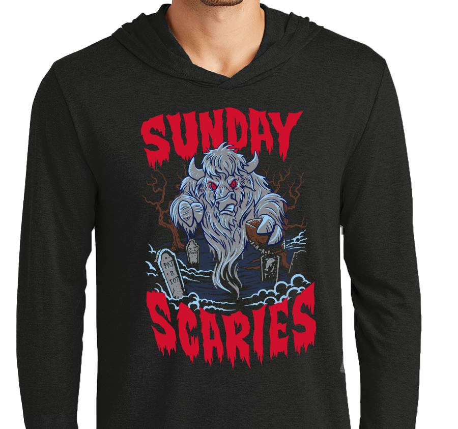 Lightweight Hoody, Black (50% polyester, 25% cotton, 25% rayon)