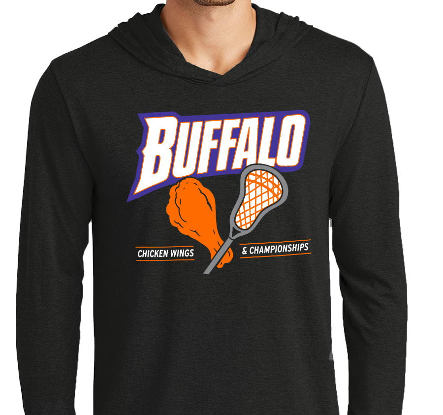 Lightweight Hoody, Black (50% polyester, 25% cotton, 25% rayon)