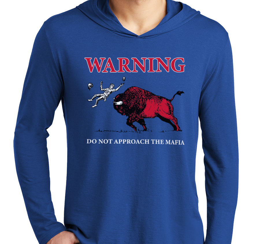 Lightweight Hoody, Deep Royal (52% cotton, 48% polyester)
