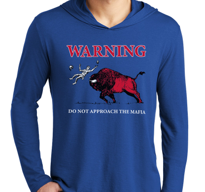 Lightweight Hoody, Deep Royal (52% cotton, 48% polyester)
