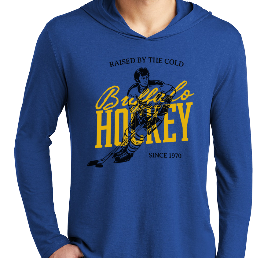 Lightweight Hoody, Deep Royal (52% cotton, 48% polyester)