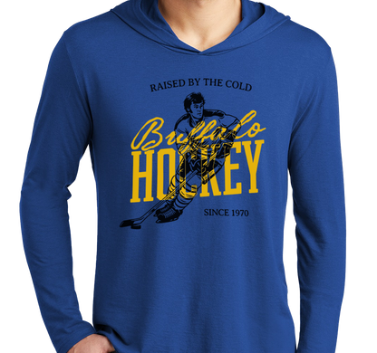 Lightweight Hoody, Deep Royal (52% cotton, 48% polyester)