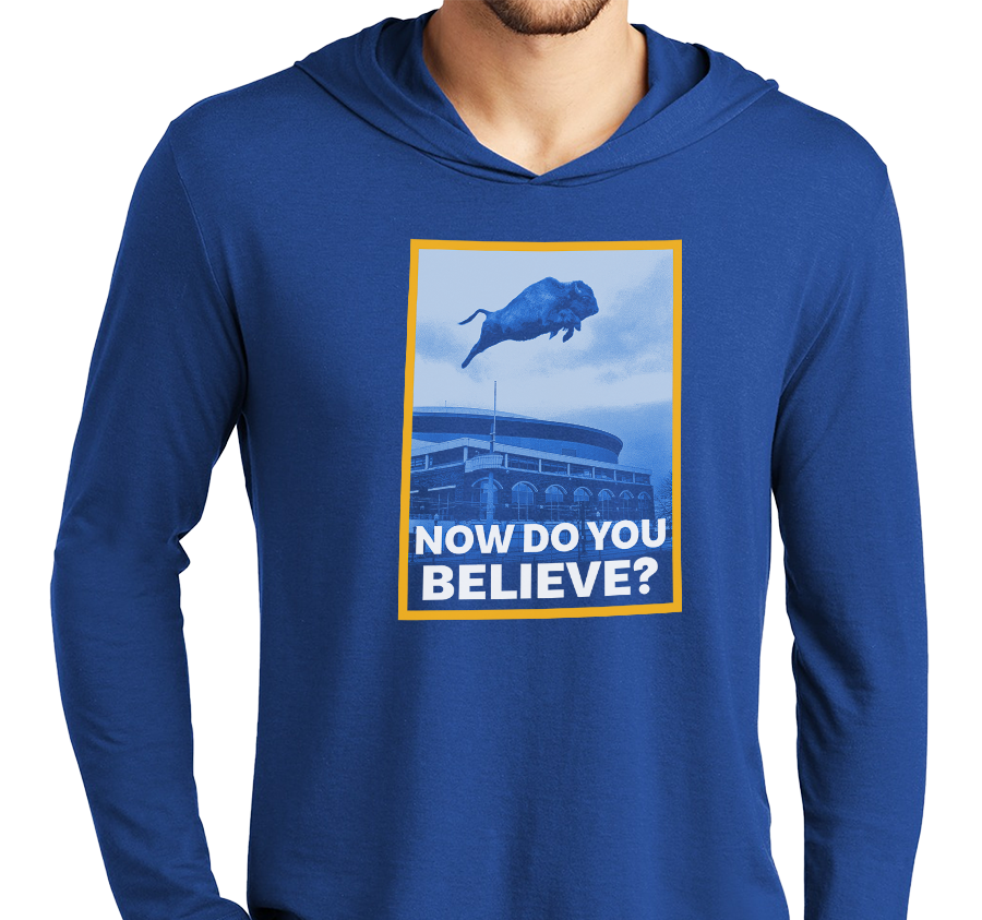 Lightweight Hoody, Deep Royal (52% cotton, 48% polyester)