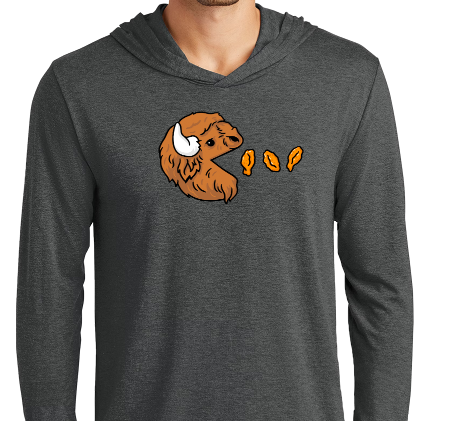 Lightweight Hoody, Vintage Black (50% polyester, 25% cotton, 25% rayon)