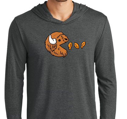 Lightweight Hoody, Vintage Black (50% polyester, 25% cotton, 25% rayon)