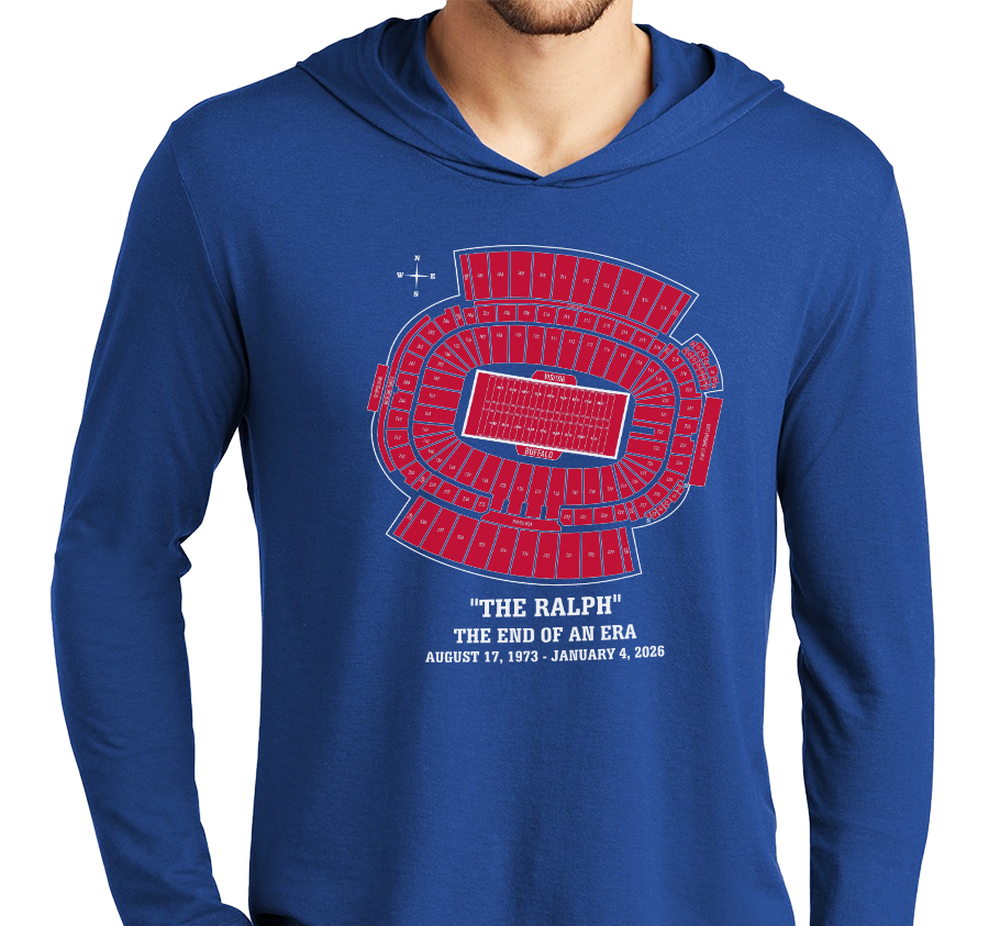 Lightweight Hoody, Deep Royal (52% cotton, 48% polyester)