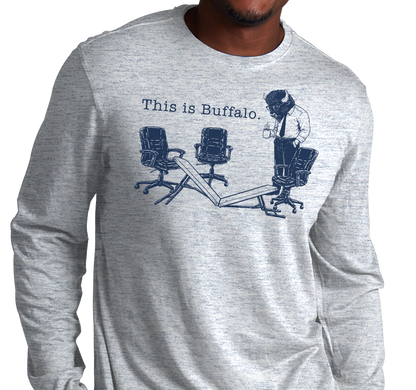 Unisex Longsleeve, Heather Gray (90% cotton, 10% polyester)