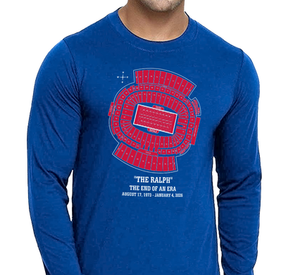 Unisex Longsleeve, Royal (100% cotton)