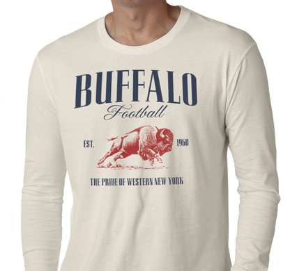 Unisex Longsleeve, Natural (100% polyester)