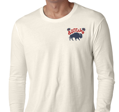 Unisex Longsleeve, Natural (100% polyester)