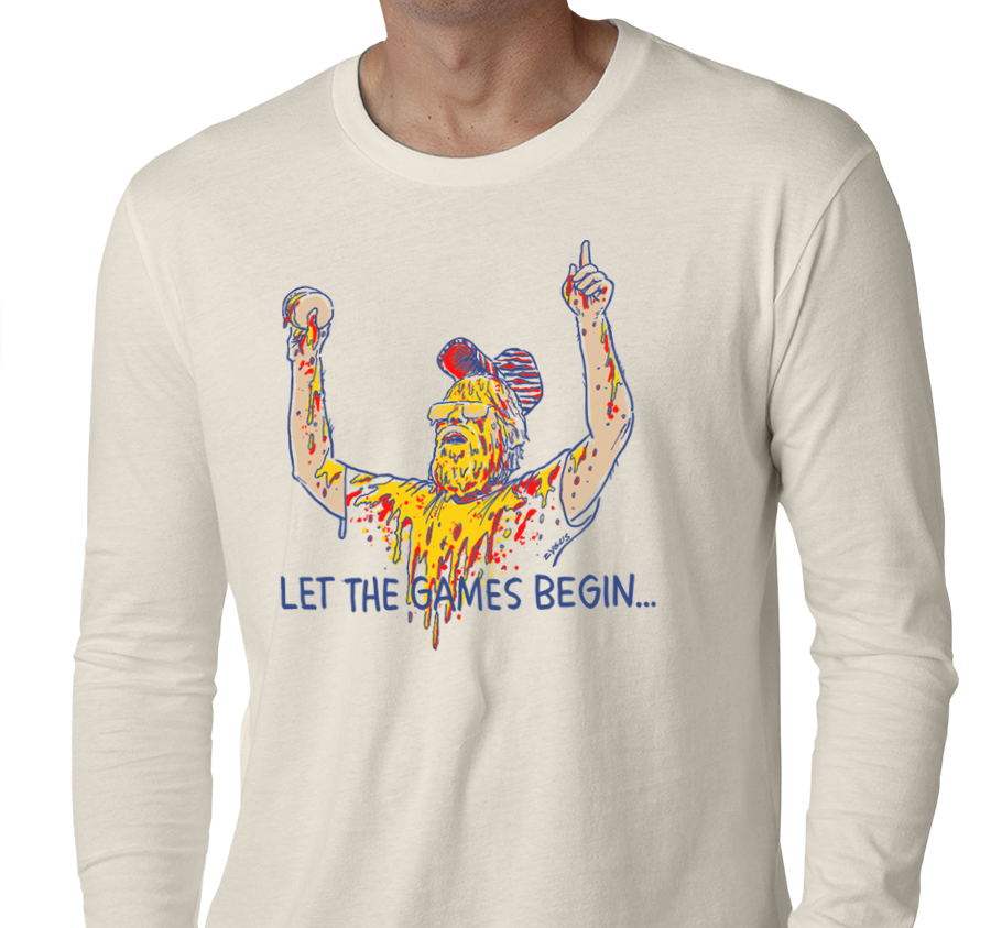 Unisex Longsleeve, Natural (100% polyester)